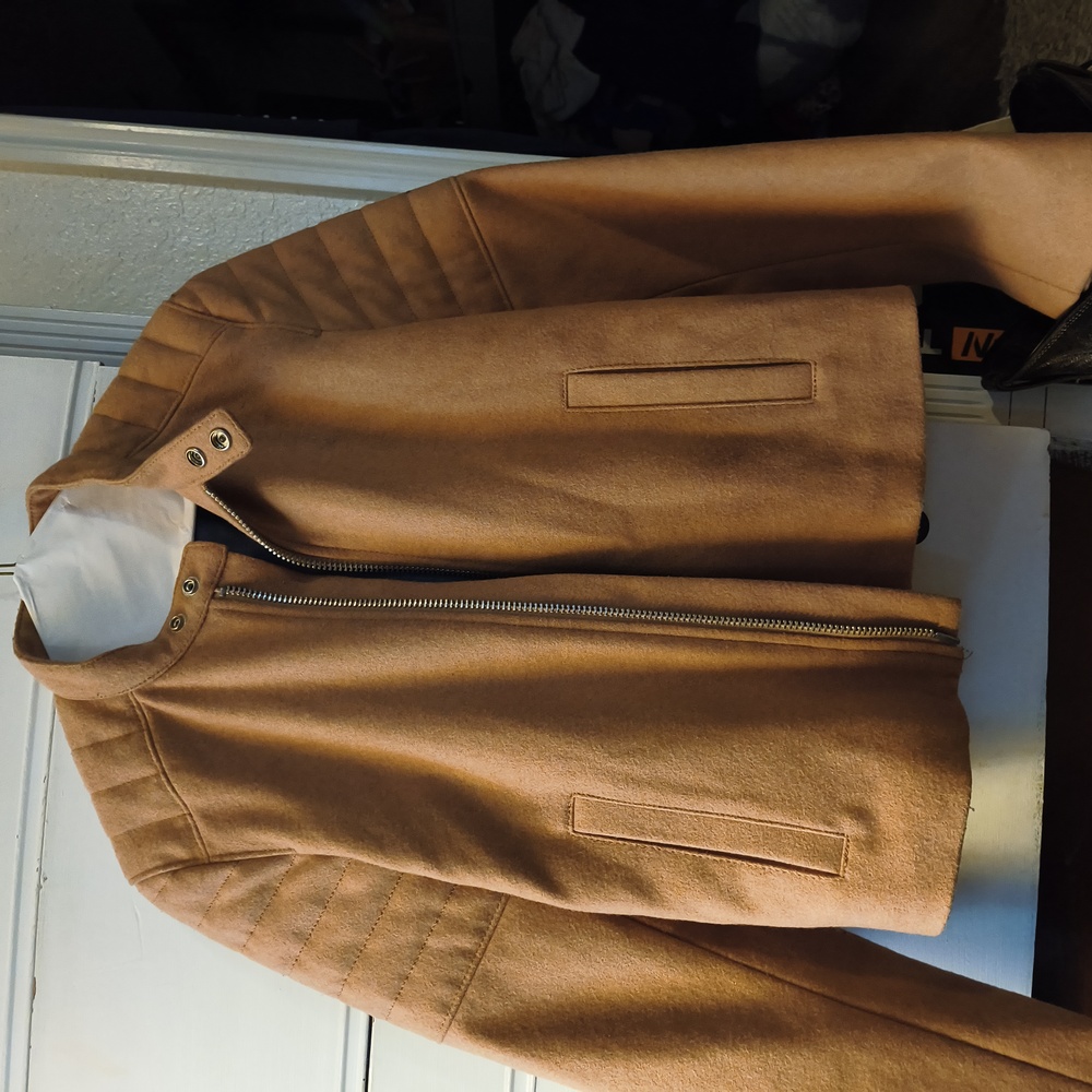 GAP Women's Tan Bomber Jacket